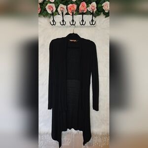 Belldini Classic Longline Knit Cardigan Sweater